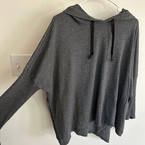 Knit hoodie